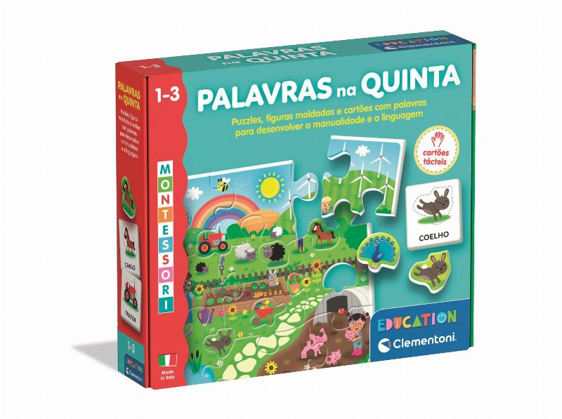 Palavras Na Quinta Clementoni Montessori