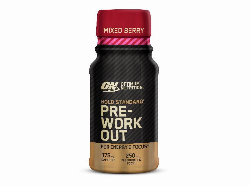 Pre Workout Shot Optim Nut Frutos Vermelhos 60 ml