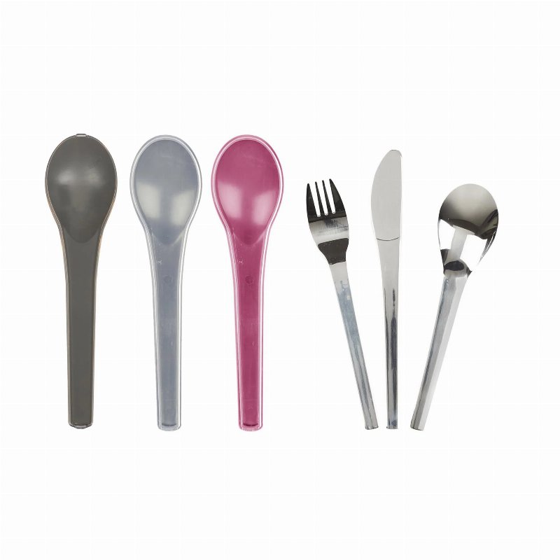 Hkh Conjunto Talheres 3 Em 1 Inox