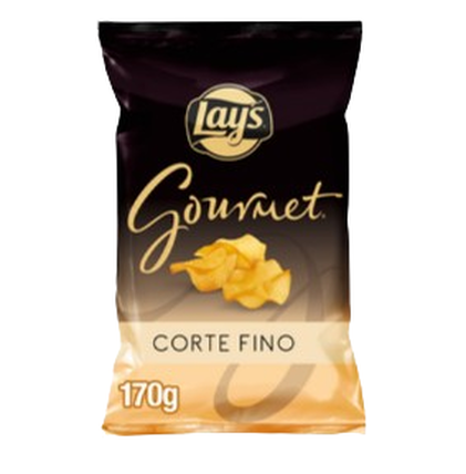 Batatas Fritas Gourmet Corte Fino Lay's 0.17Kg