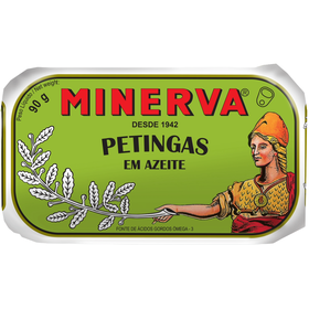 Petinga Em Azeite Minerva (Peso Escorrido 85 gr)