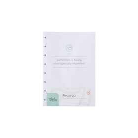 Recarga Papel A5 Pautado Para Caderno Smart Talia
