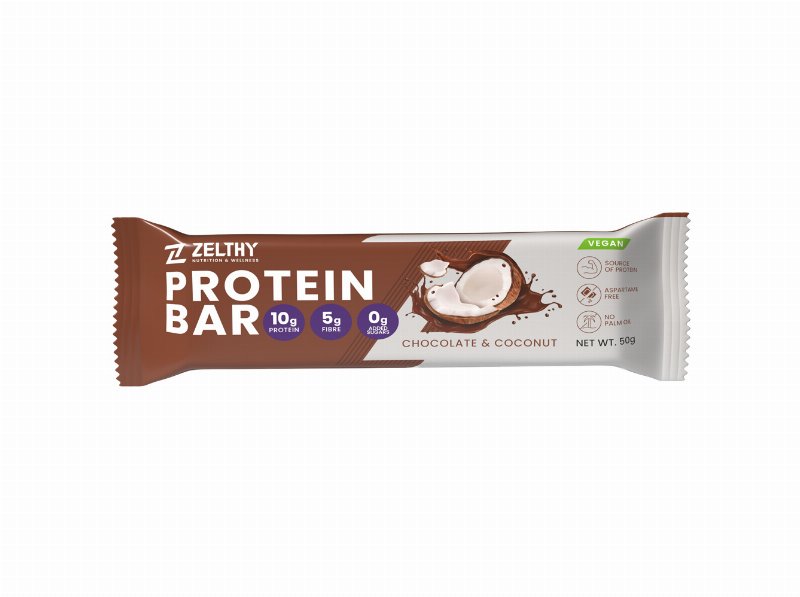 Barras Proteina Zelthy Chocolate E Coco 50 gr