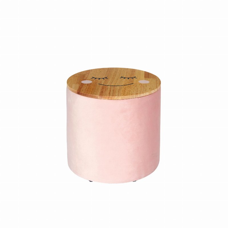 Pufe Infantil Rosa