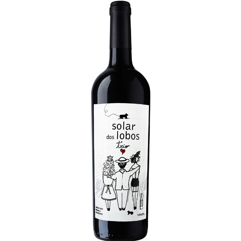 Vinho Tinto Regional Do Algarve Trios 75 cl