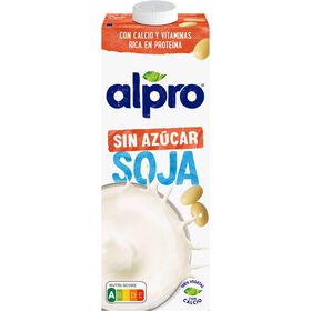 Bebida Vegetal De Soja Sem Açúcar Alpro 1 Lt