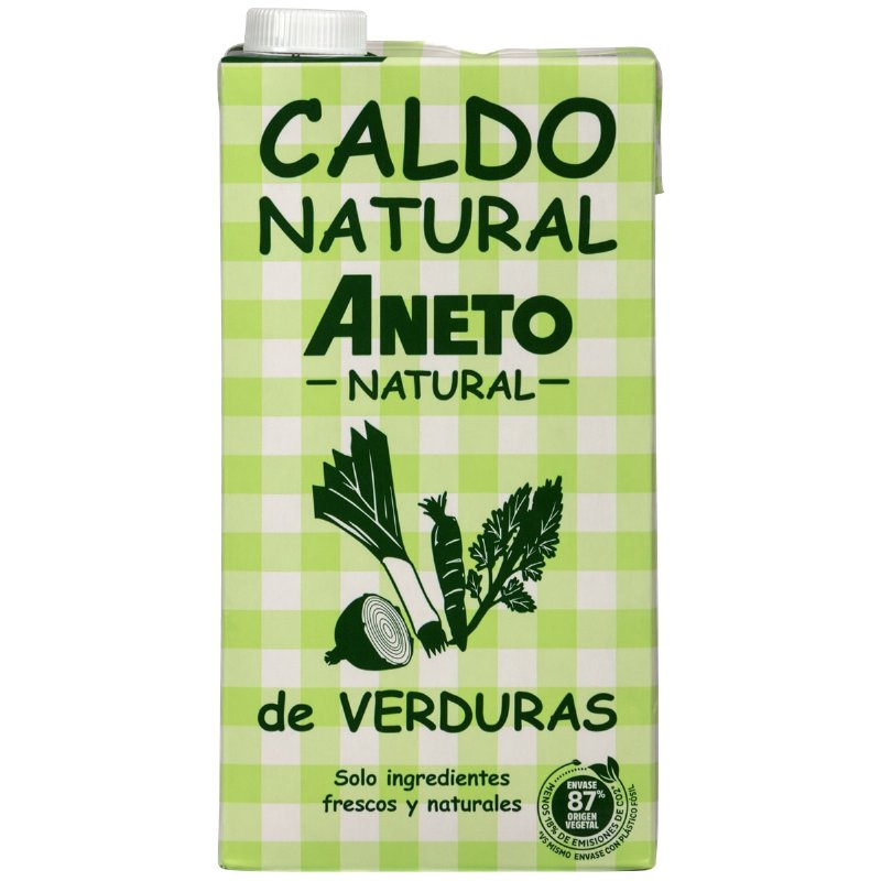 Caldo Natural De Verduras 1 l