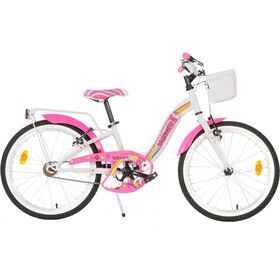 Bicicleta Júnior Com Cesto 20'' +7 Anos Unicórnio