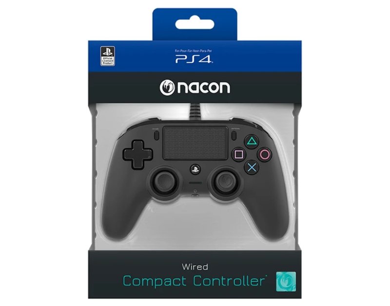 Comando Nacon Compact Com Fios Preto