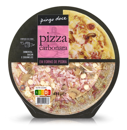 Pizza Fresca Carbonara Pingo Doce 0.415Kg
