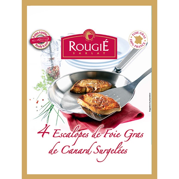 Escalopes De Foie Gras De Pato Congelados 180 g