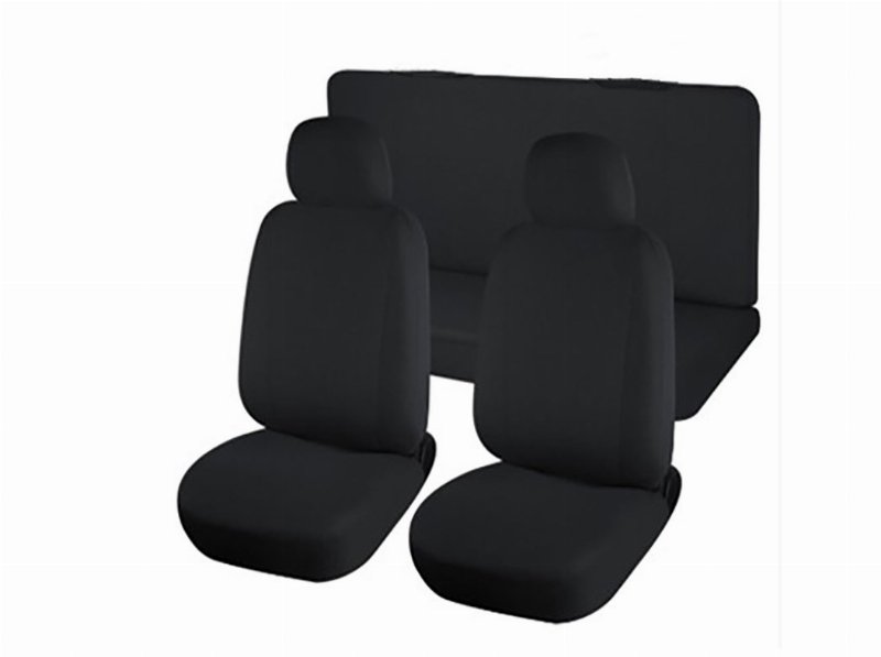Conjunto De 6 Capas Auto Auchan Preto