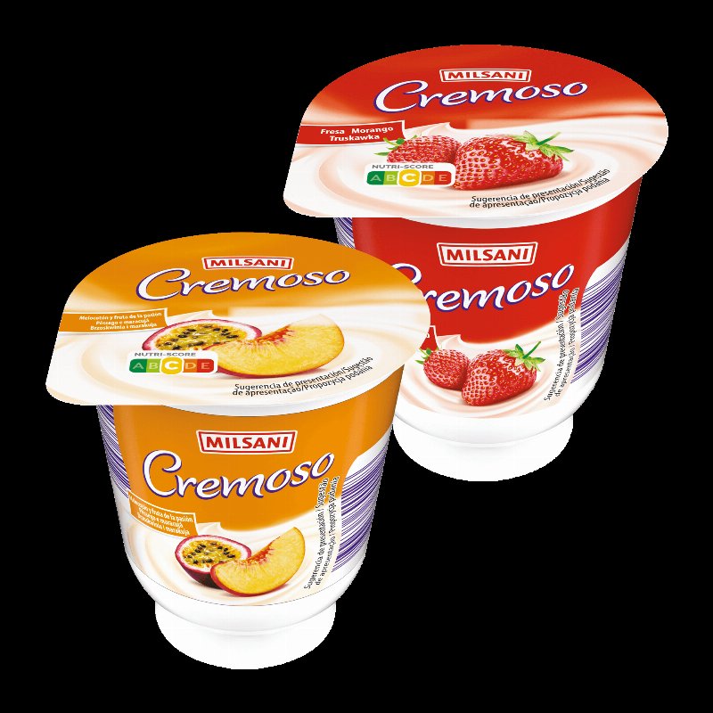 Iogurte Cremoso Com Frutas Sortido