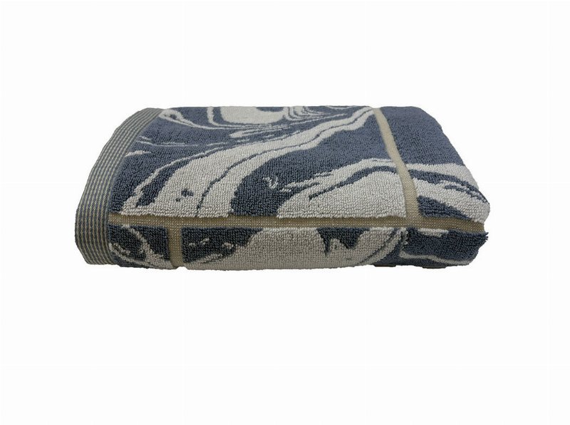 Toalha Mãos Mundotextil Azul 550 g 50X100Cm