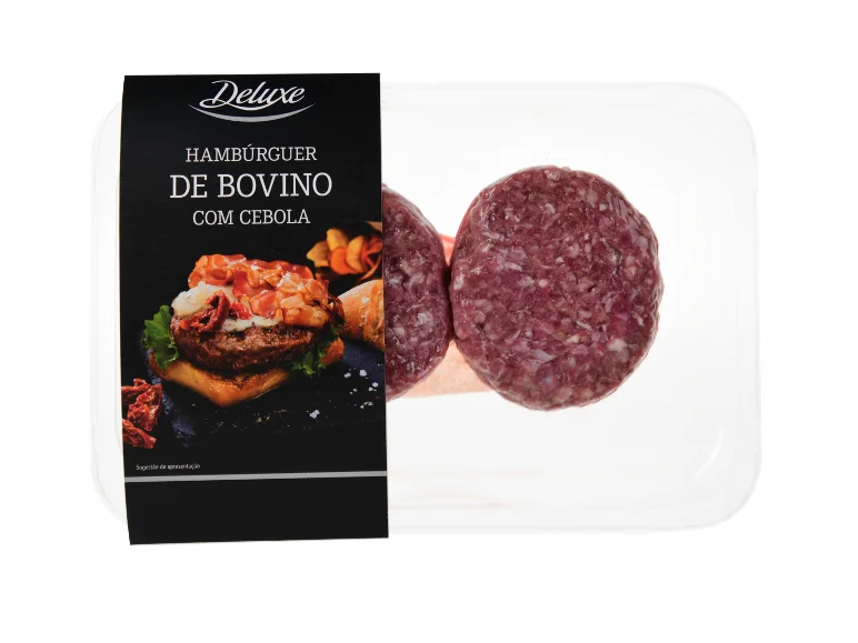 Hambúrguer De Bovino Com Cebola