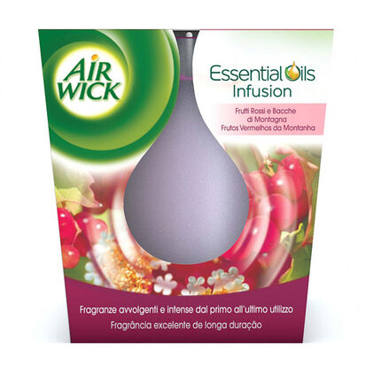 Vela Ambientadora Frutos Vermelhos Air Wick 1Un