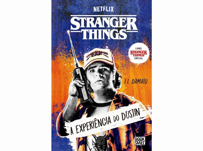 Livro Stranger Things A Experiência Do Dustin