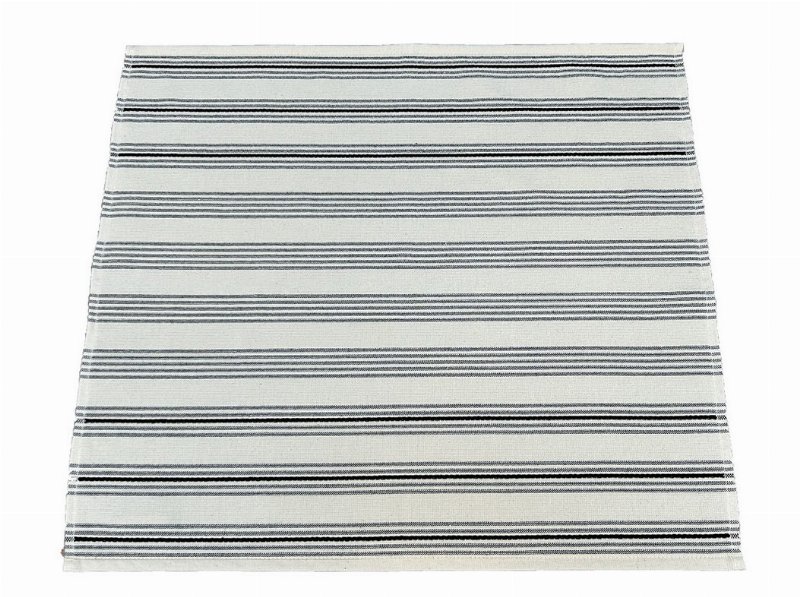 Pano Cozinha Turco My Home Cru/Preto 50X70Cm