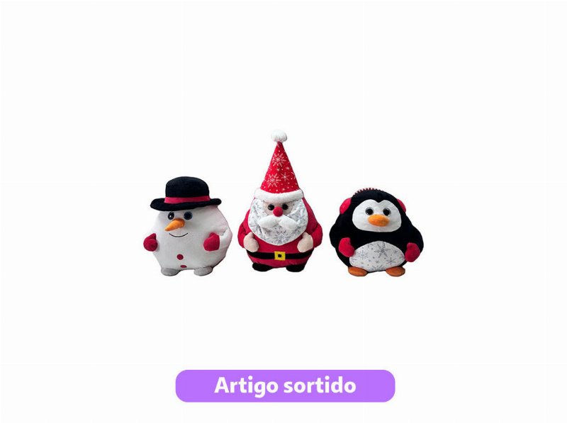 Peluche De Natal One Two Fun 24Cm Modelos Sortidos