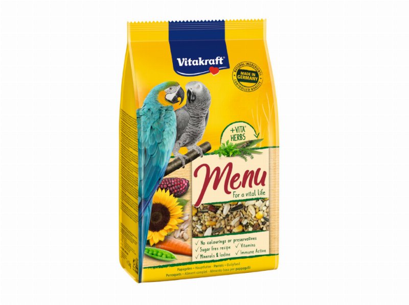Alimento Para Papagaio Vitakraft Premium Menu 1 kg