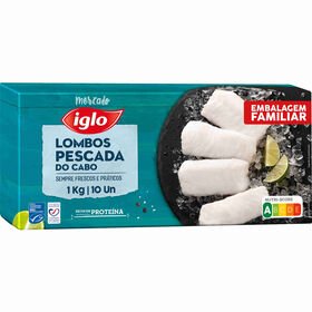 Lombos De Pescada Do Cabo Ultracongelada Iglo