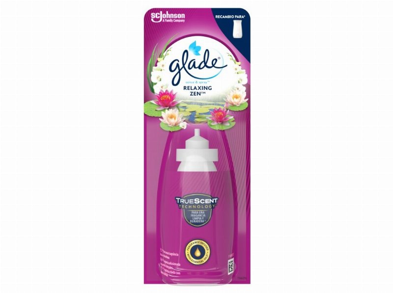 Ambientador Glade Sense & Spray Recarga Relaxing Zen 18 ml