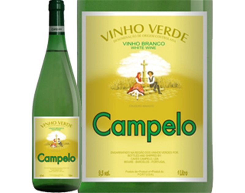 Vinho Branco Campelo Vinho Verde 1 l