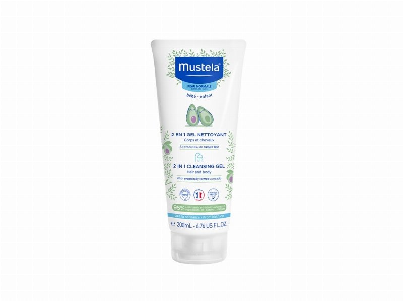 Gel Mustela Lavante Corpo E Cabelo 2Em1 200 ml