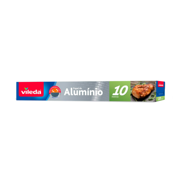 Papel De Alumínio Vileda 10M
