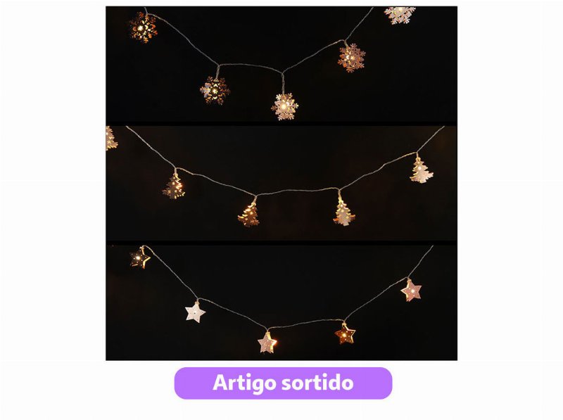 Luzes Amarelas Actuel Interior 10Led Modelos Sortidos