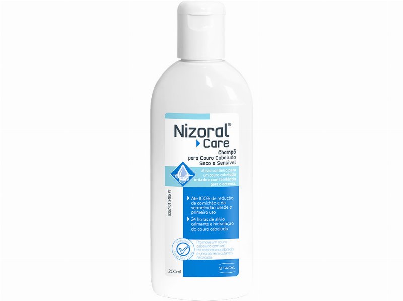 Champô Nizoral Care Couro Cabeludo Seco 200 ml