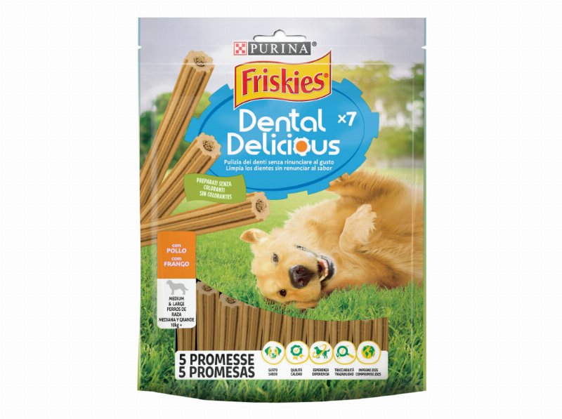 Snacks Para Cão Dental Friskies Delicious Com Frango 200 g