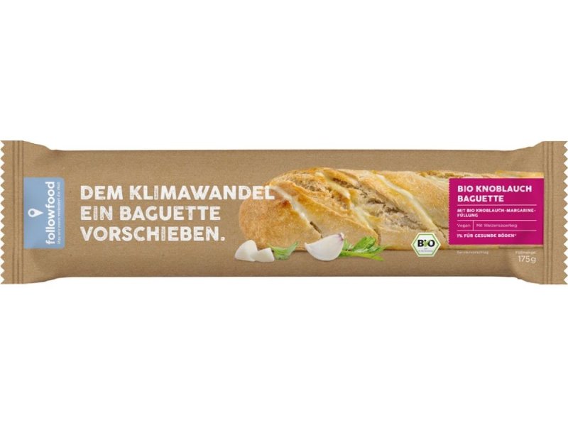 Baguete Followfood Alho Bio 170 g