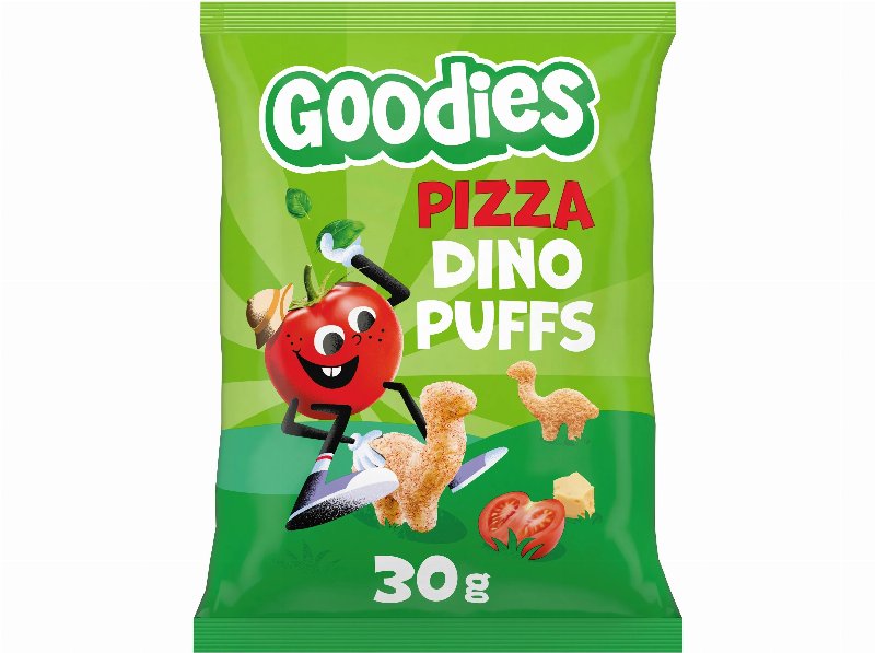 Snack Goodies Dino Puffs Pizza 30 g