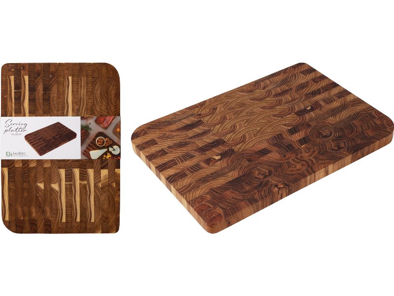 Tábua De Corte Madeira 40X28X2Cm