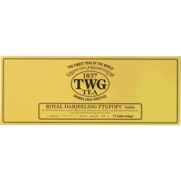 Chá Preto Royal Darjeeling Ftgfo Índia 1ª Colheita 15 Unidades 2.5 g