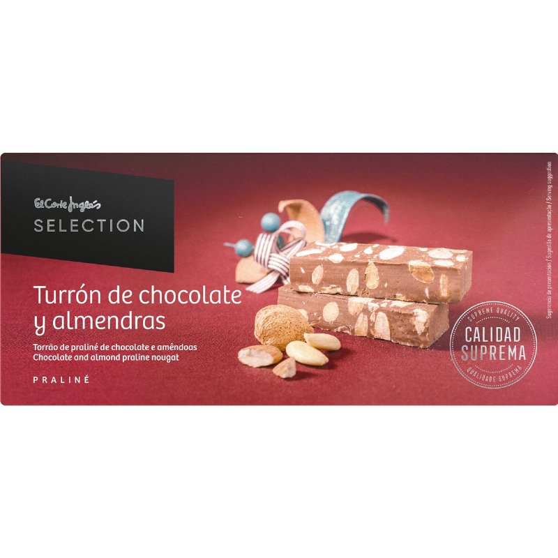 Torrão De Praliné De Chocolate E Amêndoas
