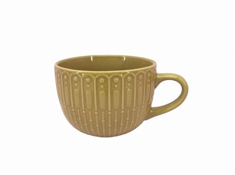 Caneca Amarela Actuel Grês Reciclado 52 cl