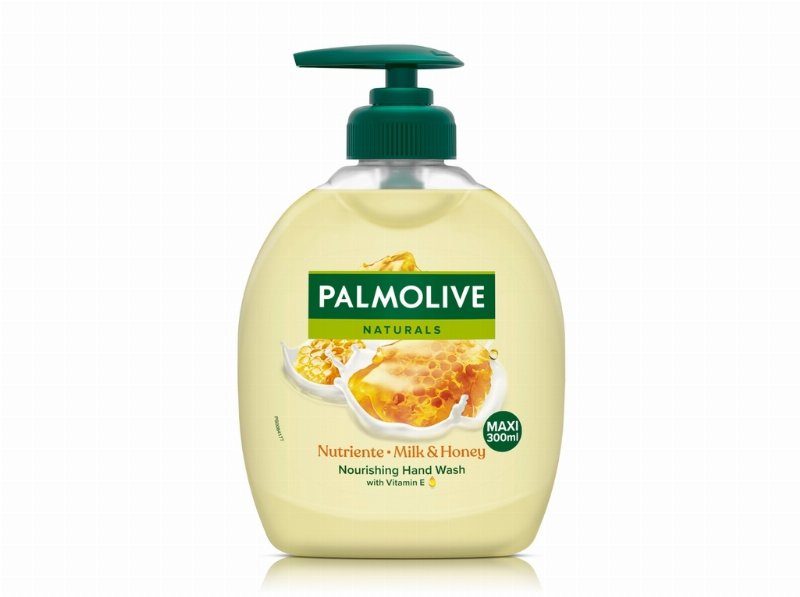 Sabonete Líquido Doseador Naturals Hidratante Leite E Mel Palmolive 300 ml