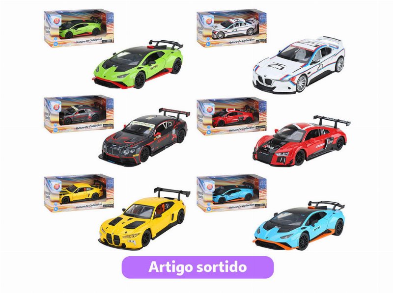 Carro Miniatura One Two Fun 1/24 Modelos Sortidos