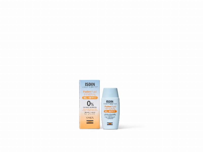 Creme Isdin Mineral Foto Fluid Spf50+ 50 ml