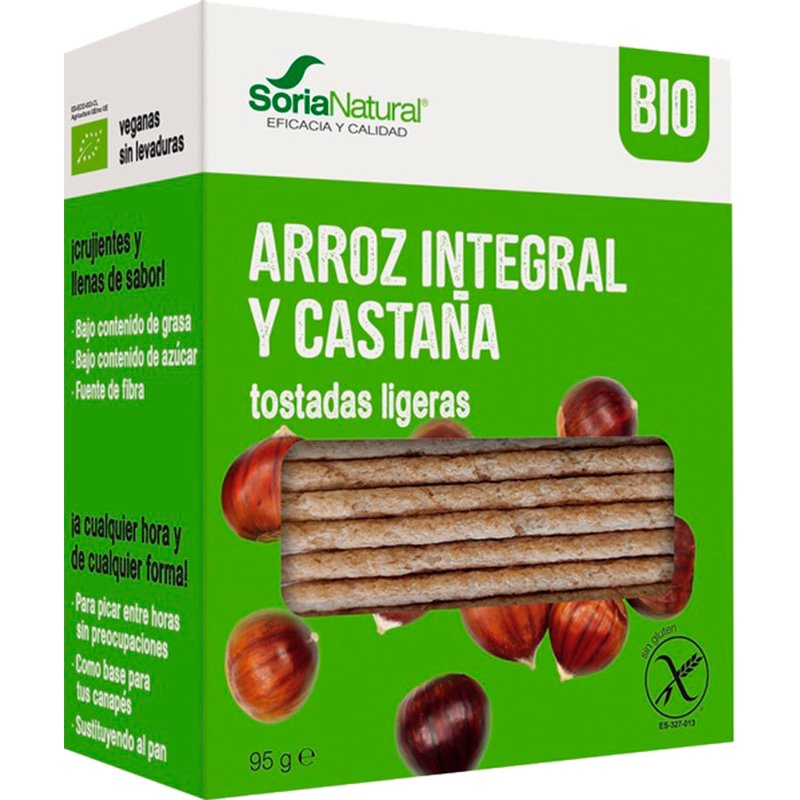 Tostas De Arroz E Castanha Bio 100 g