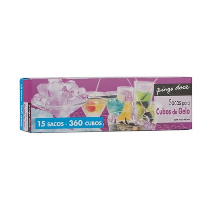 Sacos Para Cubos De Gelo Auto Fecho Pingo Doce 15Un