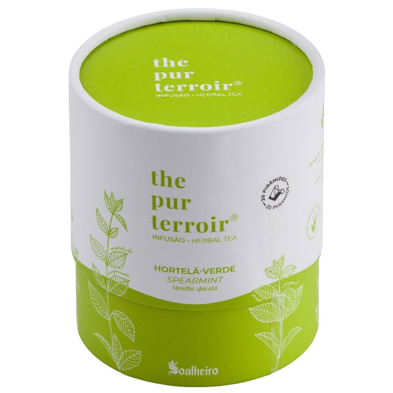 Infusão De Hortelã E Chá Verde Bio 20 unidades