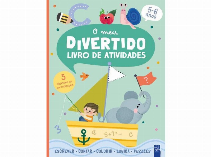 Livro Divertido De Atividades - Barco 5-6 Anos