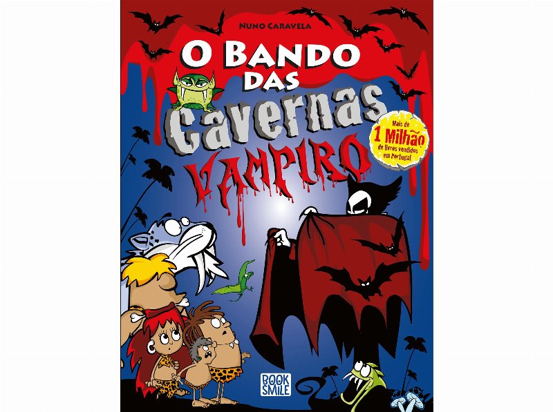 Livro O Bando Das Cavernas 48 Vampiro De Nuno Caravela