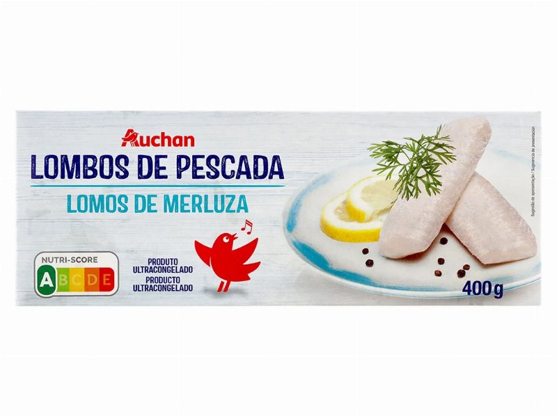 Lombos De Pescada Auchan 400 g