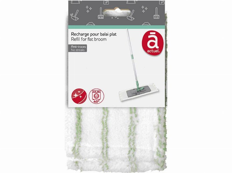 Recarga Mopa Actuel 100% Poliester 45X15Cm