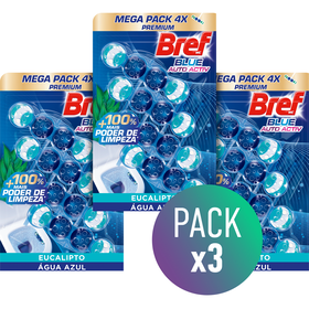 Bloco Sanitário Blue Activ Eucalipto Bref 3 X 4 Un