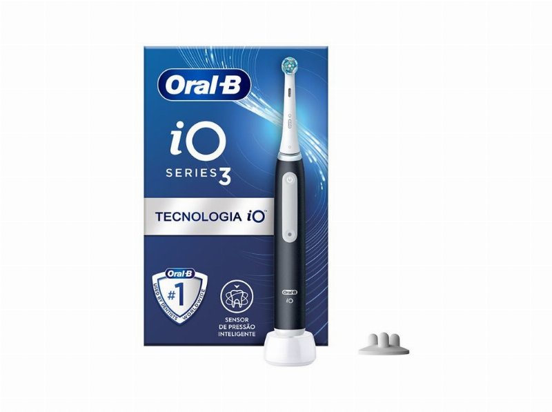 Escova Dentes Elétrica Oral-B Io 3 Preta